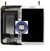 Samsung Galaxy Tab 3 8 3G Version T311 Complete LCD with Frame and Home Button in White